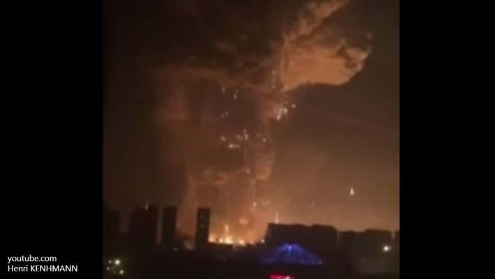 В китайском городе Тяньцзинь прогремел взрыв - ảnh 1